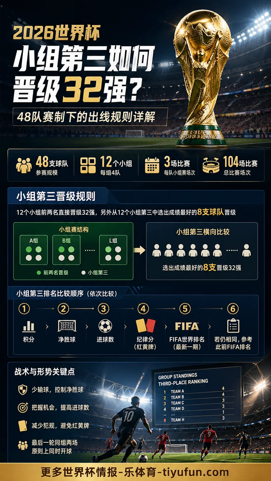 2026世界杯小组第三如何晋级32强：48队赛制下的积分、净胜球与纪律分规则详解2026世界杯小组第三如何晋级32强：48队赛制下的积分、净胜球与纪律分规则详解