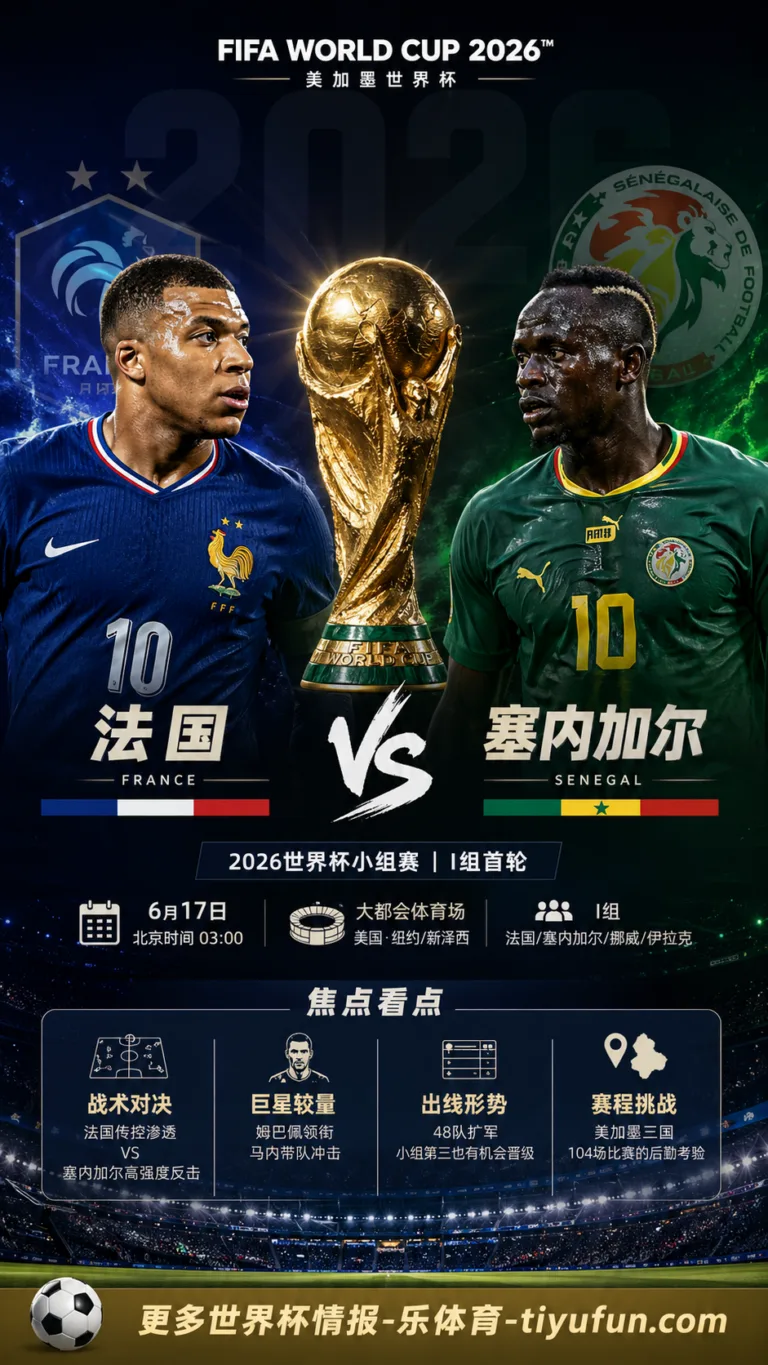 法国 vs 塞内加尔前瞻：阵容深度与身体对抗观察