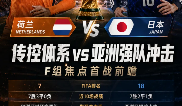 荷兰 vs 日本前瞻：传控体系与亚洲强队冲击下的F组首战暗线