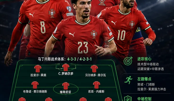 葡萄牙2026世界杯球队分析：马丁内斯的进攻体系与黄金中场如何撑起争冠底盘
