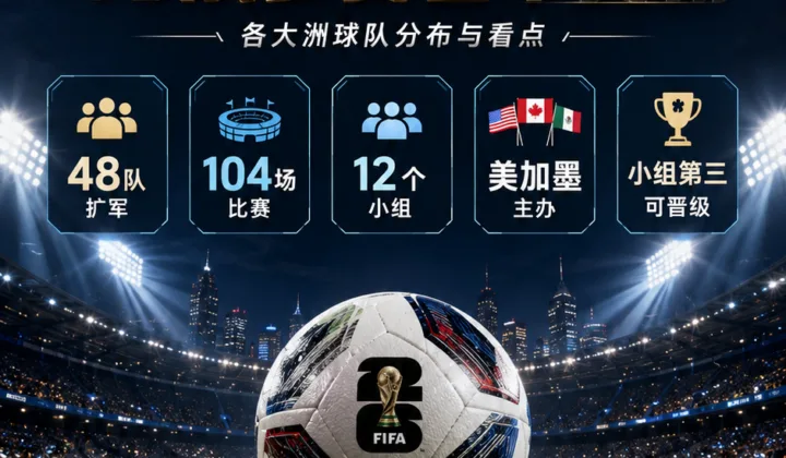 2026世界杯48队参赛名单更新：完整名单、洲际分布与小组第三出线规则解读