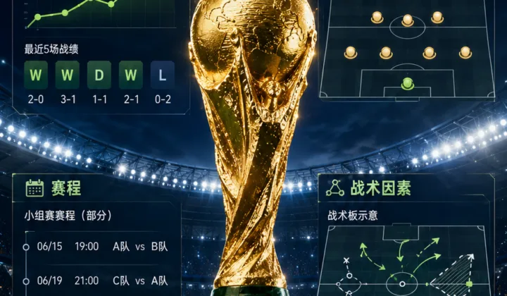2026世界杯比赛前瞻怎么看：球队状态、阵容、赛程和战术因素拆解