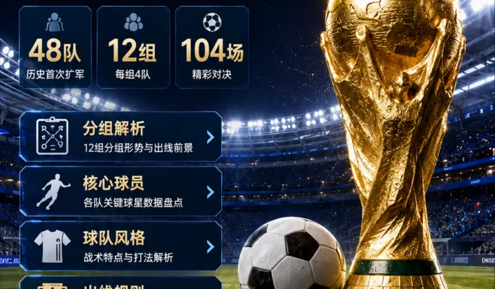 2026世界杯参赛球队资料入口：48队赛制下的分组、球队风格与出线逻辑