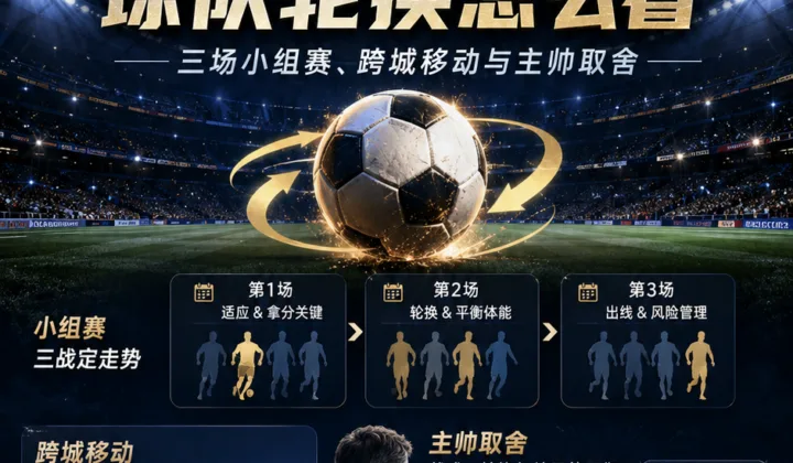 2026世界杯球队轮换怎么看：48队赛制下的三场小组赛与跨城消耗