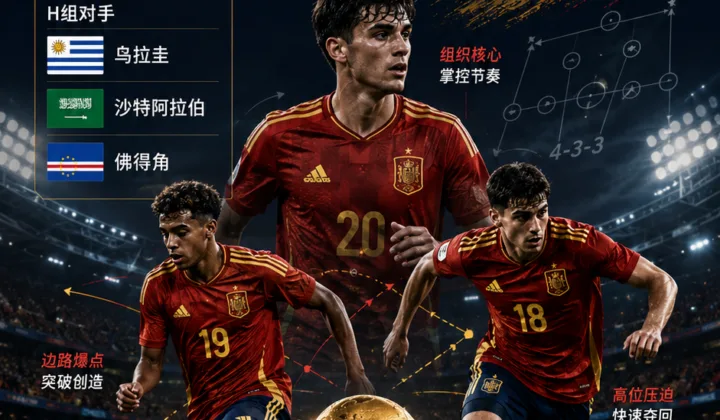 西班牙vs乌拉圭前瞻：H组传控体系与高压对抗下的出线形势分析