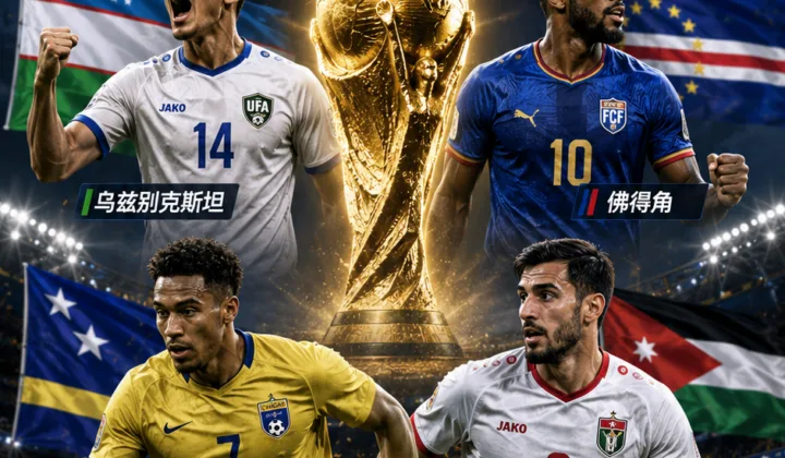 2026世界杯新军球队盘点：乌兹别克斯坦、佛得角、库拉索、约旦的战术底色与出线形势
