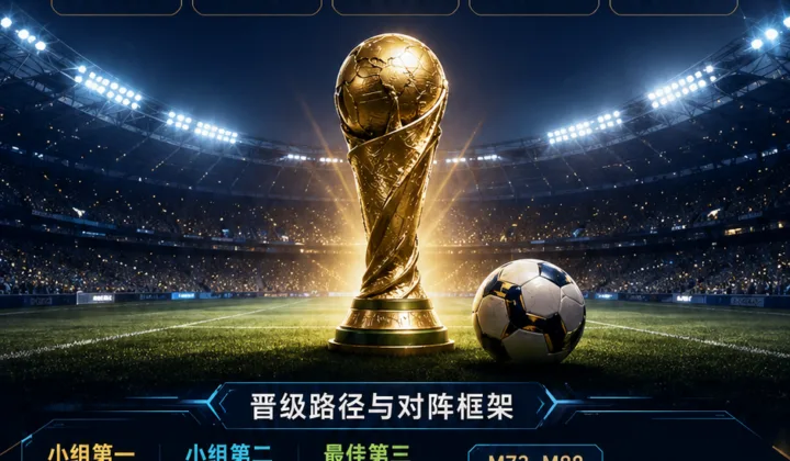 2026世界杯1/16决赛对阵规则详解：小组第一第二第三名如何落位