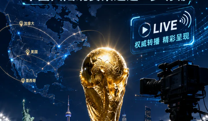 国际足联与总台达成转播合作，2026世界杯中国大陆观赛渠道明确