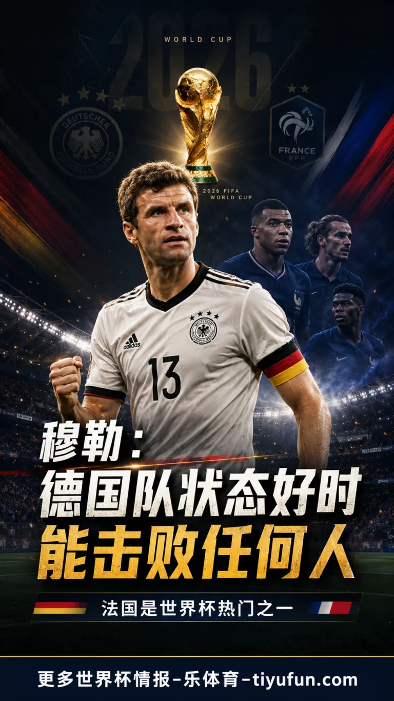 穆勒谈德国队2026世界杯前景：状态出色时有能力击败任何对手