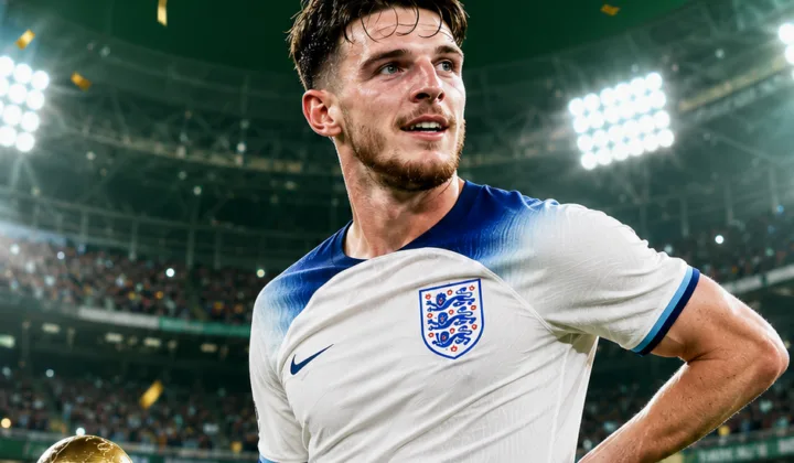 2026世界杯：赖斯腰部不适无大碍，英格兰队备战加纳迎利好