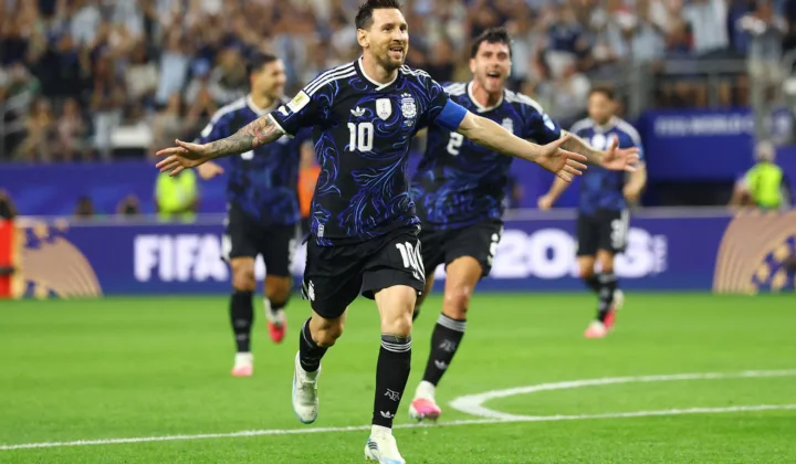 传奇继续！2026世界杯战报：39岁梅西连续7场破门，阿根廷3-1约旦全胜出线
