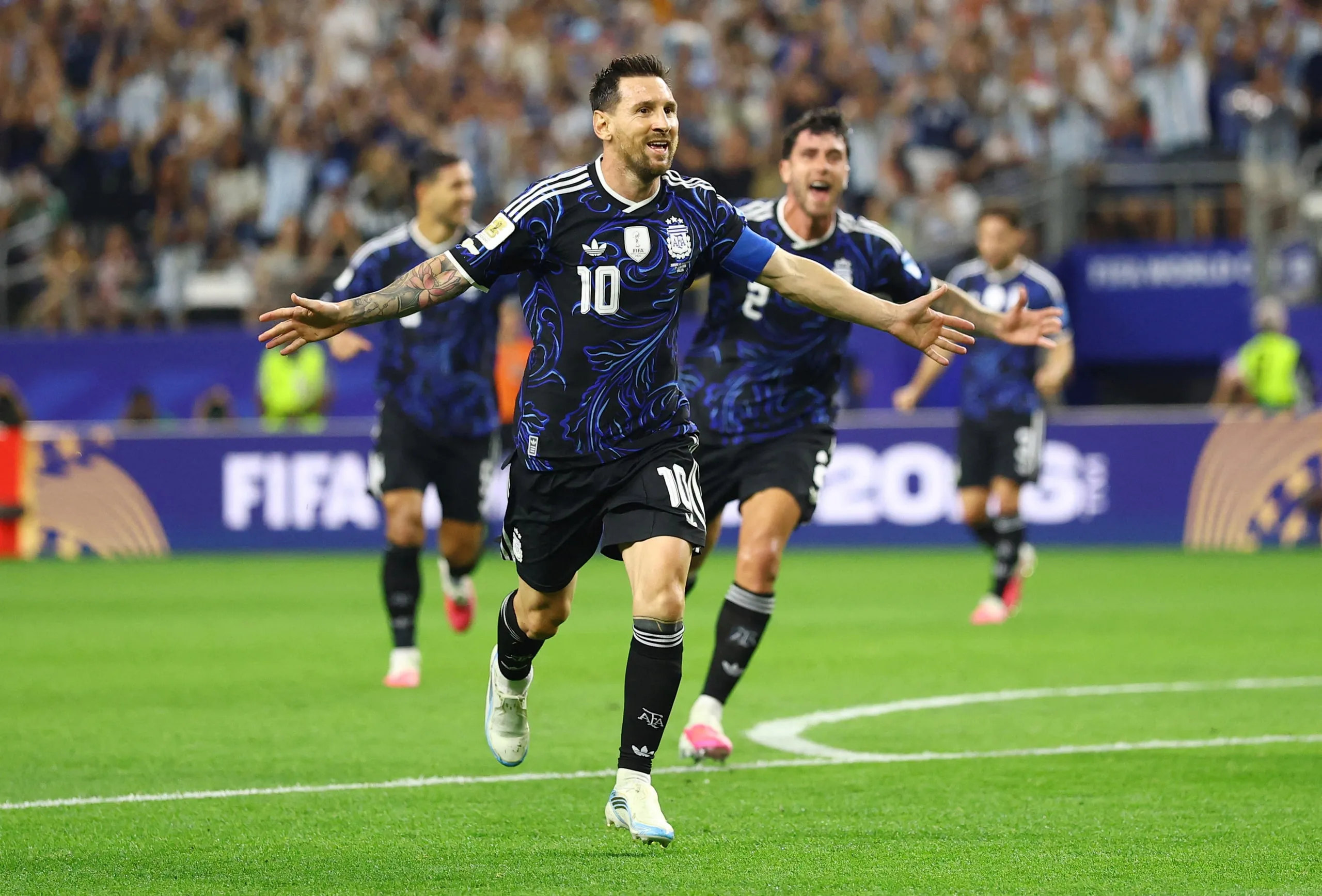 传奇继续！2026世界杯战报：39岁梅西连续7场破门，阿根廷3-1约旦全胜出线