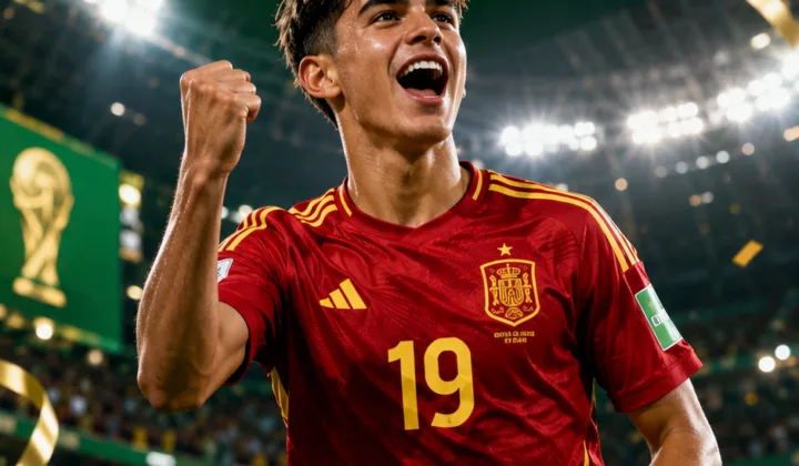 2026世界杯：18岁亚马尔破门，收获个人世界杯首球