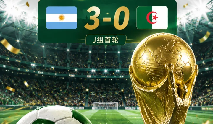 2026世界杯阿根廷3-0阿尔及利亚：梅西戴帽追平世界杯进球纪录