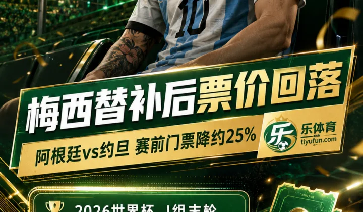 2026世界杯阿根廷vs约旦票价回落：梅西替补后据称下跌约25%