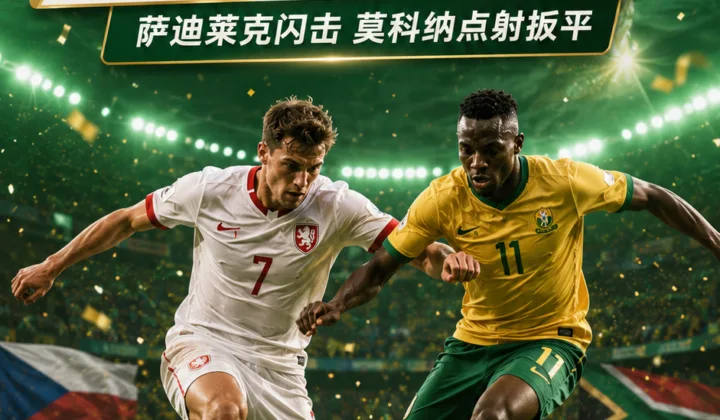 2026世界杯A组战报：萨迪莱克闪击，莫科纳点射救主，捷克1-1南非