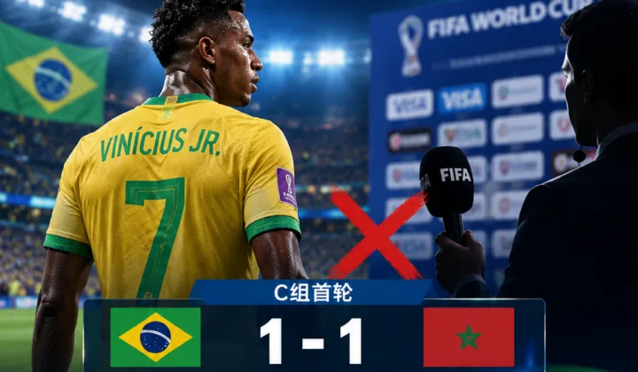 2026世界杯巴西队场外风波：维尼修斯被曝拒绝中场采访，国际足联处罚动向受关注