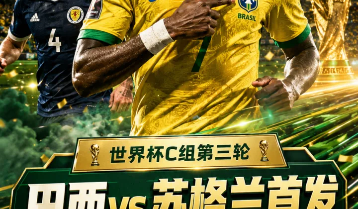 2026世界杯巴西vs苏格兰首发：34岁内马尔替补，维尼修斯出战