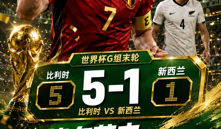 2026世界杯比利时5-1新西兰，德布劳内：一切才刚刚开始，进球献给妻子