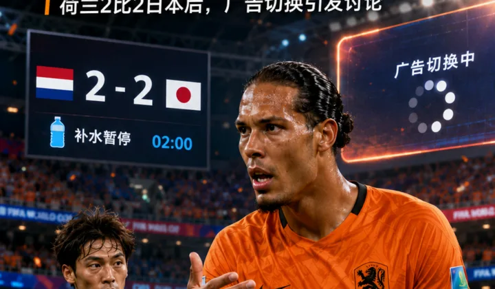2026世界杯补水暂停引争议：范戴克称频繁切广告“不是很喜欢”