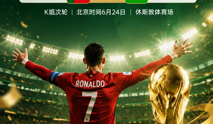 2026世界杯：C罗本届首球到来，成首位6届世界杯均进球球员