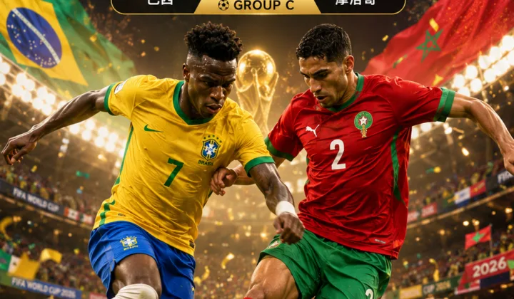 2026世界杯C组首轮：巴西1-1摩洛哥，维尼修斯救主仍引发热搜争议