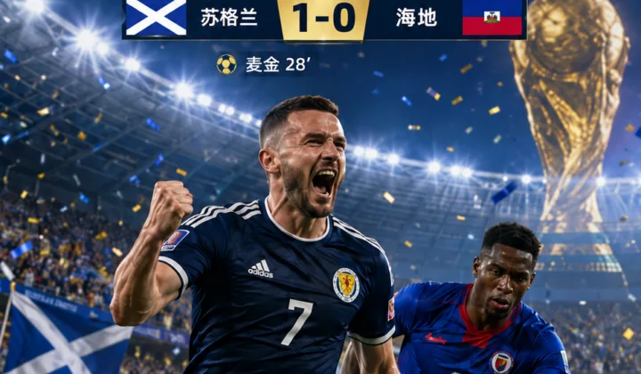 2026世界杯C组战报：麦金制胜，苏格兰1-0海地收获36年来世界杯首胜