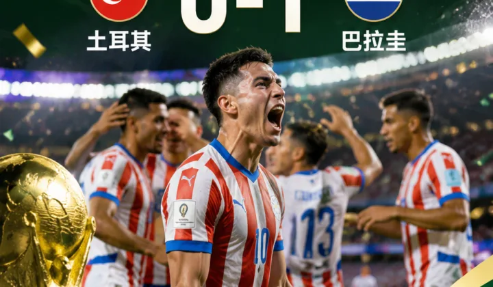 2026世界杯D组：巴拉圭总统致谢全队，十人巴拉圭1-0送土耳其出局