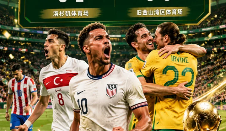 2026世界杯D组战报：美国头名澳大利亚出线，巴拉圭第三待定