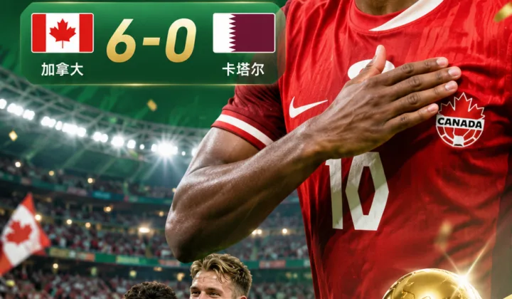 2026世界杯：戴维上演帽子戏法，加拿大6-0卡塔尔拿下队史首胜