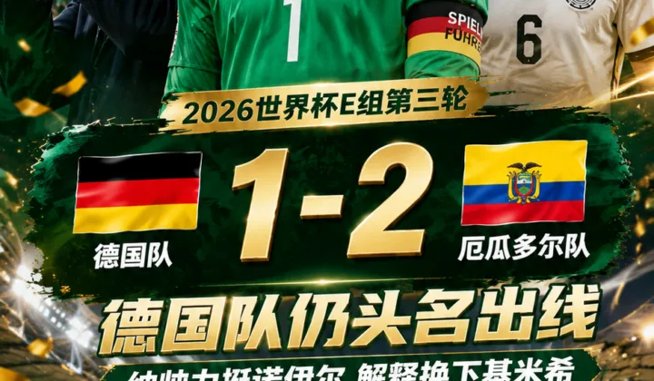 2026世界杯德国队1-2仍头名出线：纳帅力挺诺伊尔，解释换下基米希