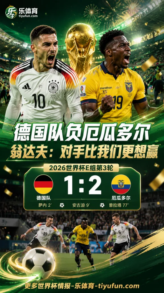 2026世界杯德国队负厄瓜多尔，翁达夫：对手比我们更想赢
