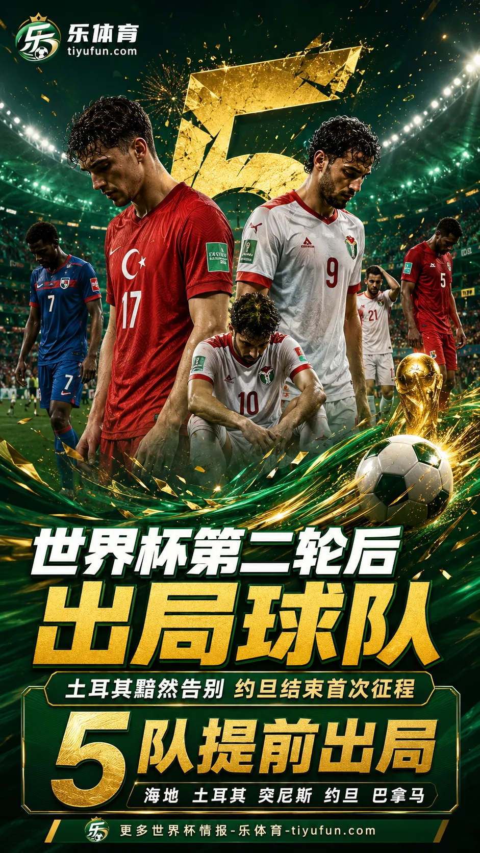 2026世界杯第二轮后5队提前出局：土耳其黯然告别，约旦结束首次征程