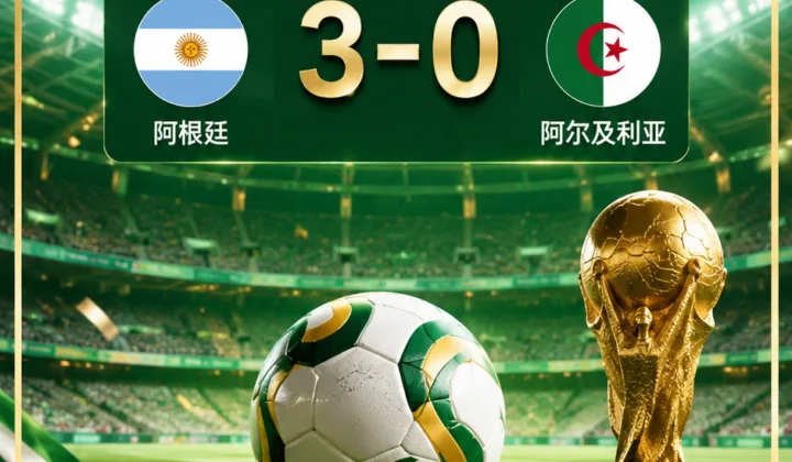 2026世界杯：恩佐盛赞梅西像“野兽”，阿根廷3-0阿尔及利亚迎开门红