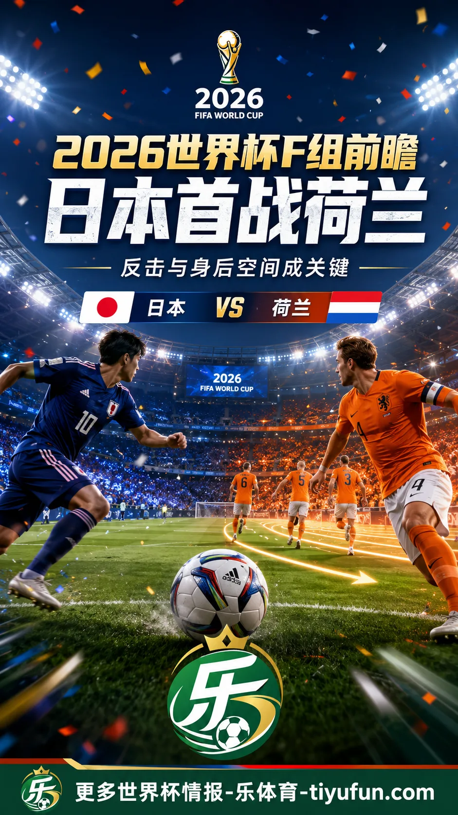 2026世界杯F组前瞻：日本队首战荷兰队，日本足协点出反击空间