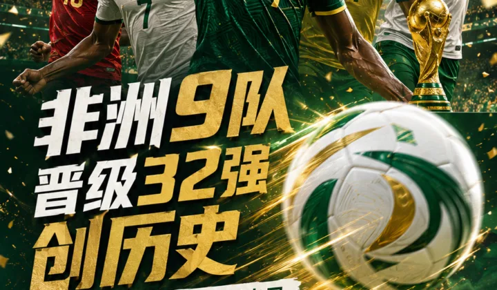 2026世界杯非洲9队晋级32强创历史：无队小组头名，仅突尼斯出局