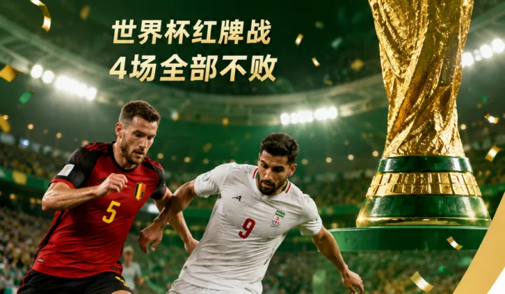 2026世界杯G组：10人比利时0-0伊朗，红牌战4场不败