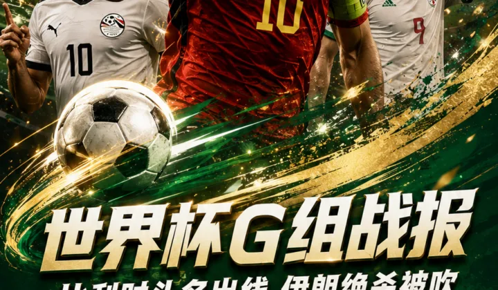 2026世界杯G组战报：比利时5-1新西兰头名出线，伊朗绝杀被吹等待命运