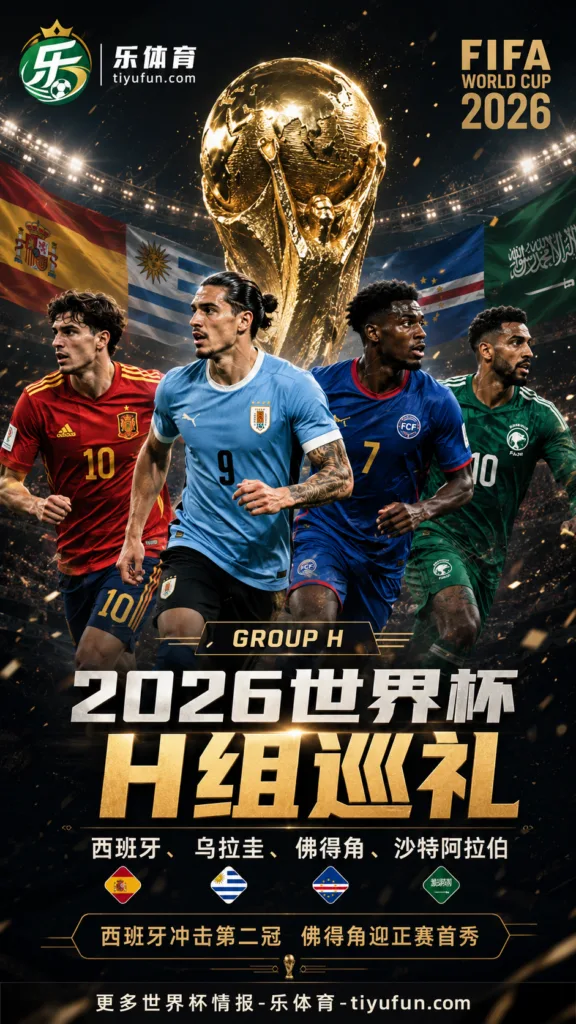 2026世界杯H组巡礼：西班牙领衔乌拉圭同组，佛得角迎正赛首秀