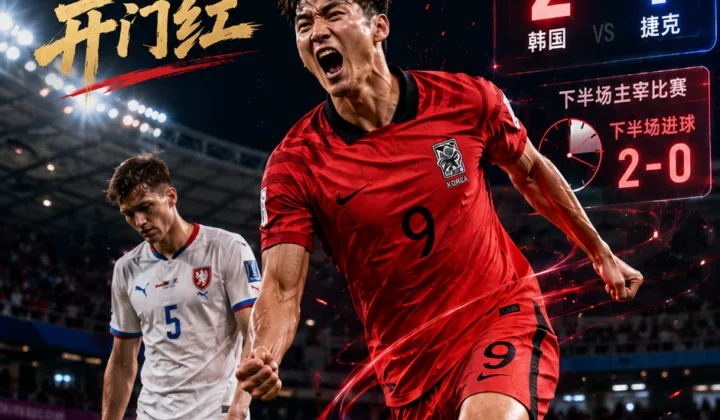2026世界杯韩国队2-1逆转捷克：下半场连追两球，亚洲球队首胜引爆A组