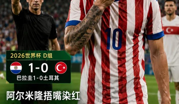 2026世界杯红牌焦点：阿尔米隆捂嘴染红，巴拉圭十人应战土耳其