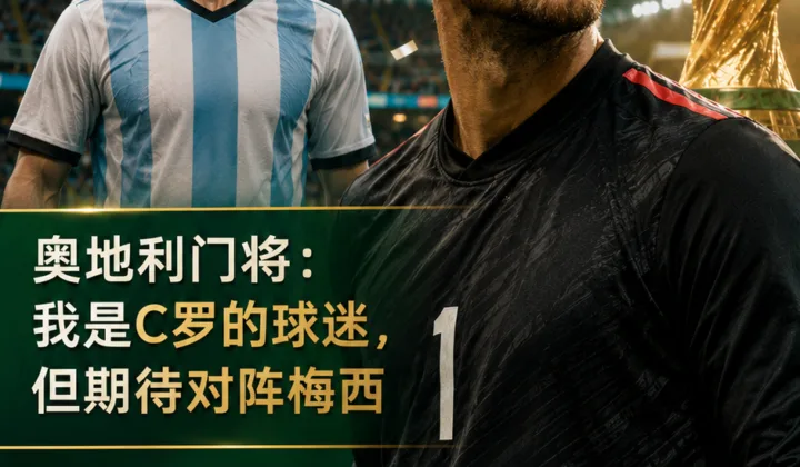 2026世界杯J组：奥地利门将施拉格尔称自己是C罗球迷，期待挑战梅西