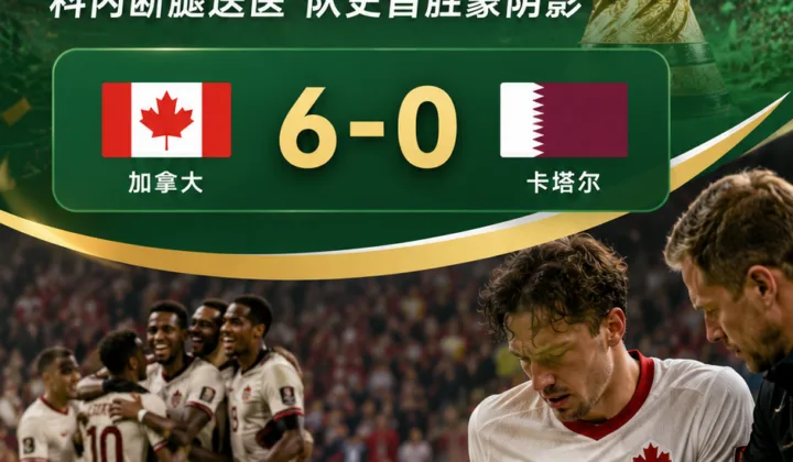2026世界杯加拿大6-0卡塔尔：科内断腿送医，队史首胜蒙阴影