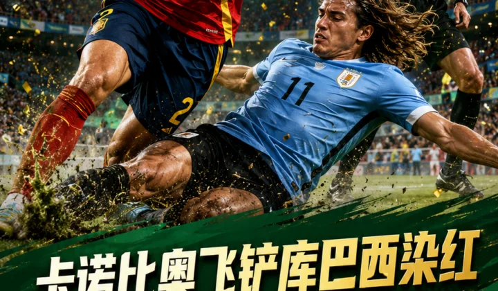 2026世界杯：卡诺比奥飞铲库巴西染红，西媒称最多或被FIFA禁赛6场