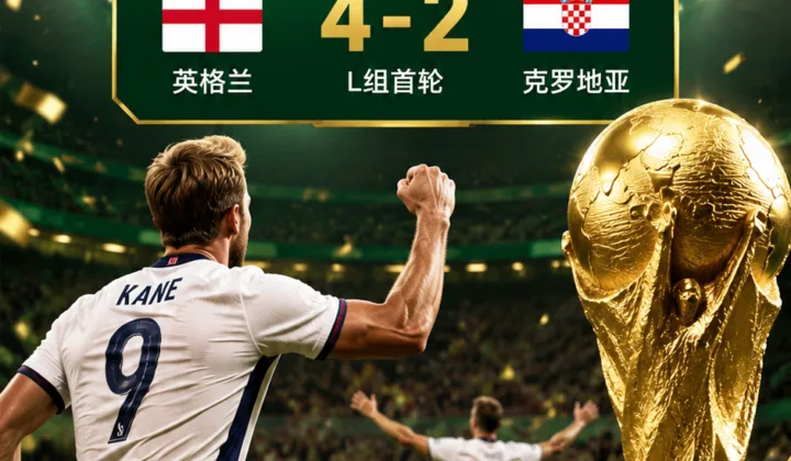 2026世界杯｜凯恩谈停顿步罚点：研究利瓦科维奇后，英格兰4-2克罗地亚