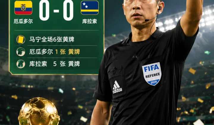 2026世界杯马宁主哨首秀获热议：控场稳定，中国裁判组同场执法