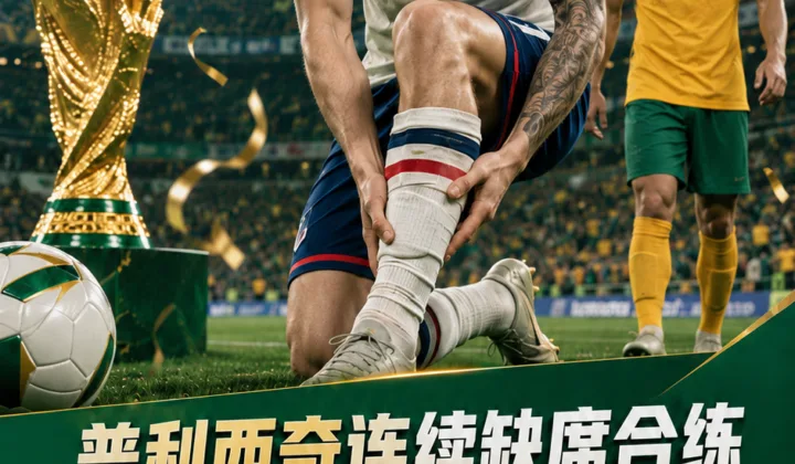 2026世界杯美国队伤病动态：普利西奇连续未合练，出战澳大利亚成疑