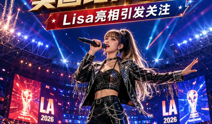 2026世界杯美国开幕式：BLACKPINK成员Lisa亮相洛杉矶