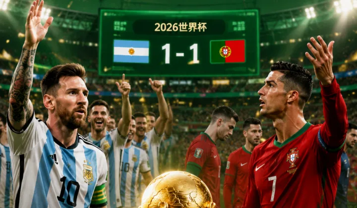 2026世界杯梅罗话题升温：国外趣味动画调侃梅西C罗要球反差