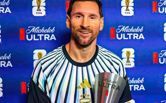 2026世界杯：梅西戴帽获全场最佳，世界杯官方最佳次数升至12次